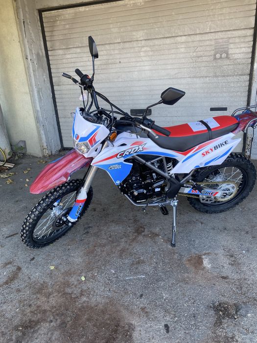 МОТОЦИКЛ SKYBIKE CRDX 200 19-16 21-18Ленійка 2024 року) Об'єм 196.4м3
