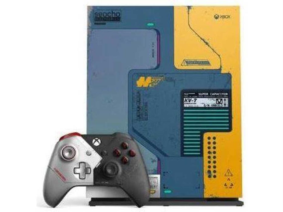 Consola XBox One X Cyberpunk 2077 Edition 1TB - NOVA e selada