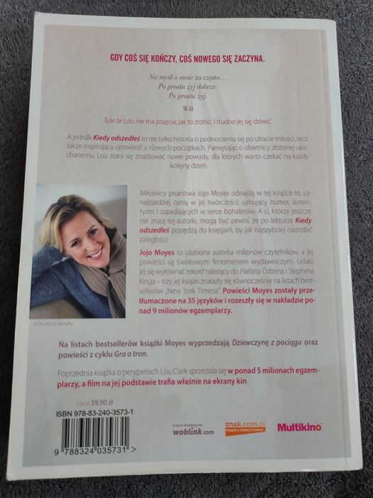 Kiedy odszedłeś, Jojo Moyes