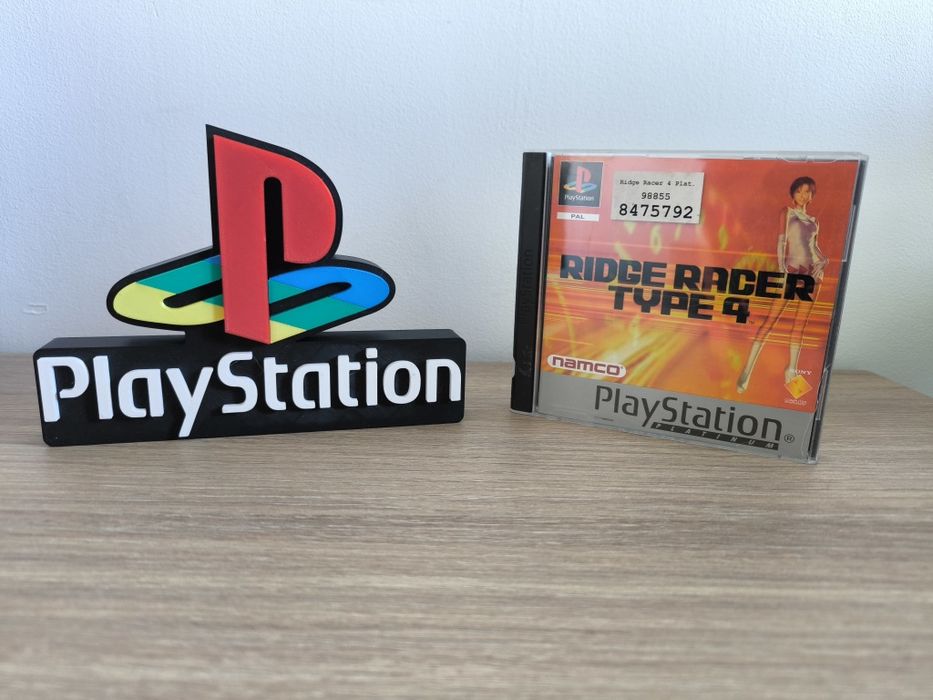 Ridge racer type 4 PlayStation 1 ps1 Platinum