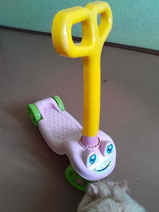 Дитячий самокат на вагу дитини до 20 кг