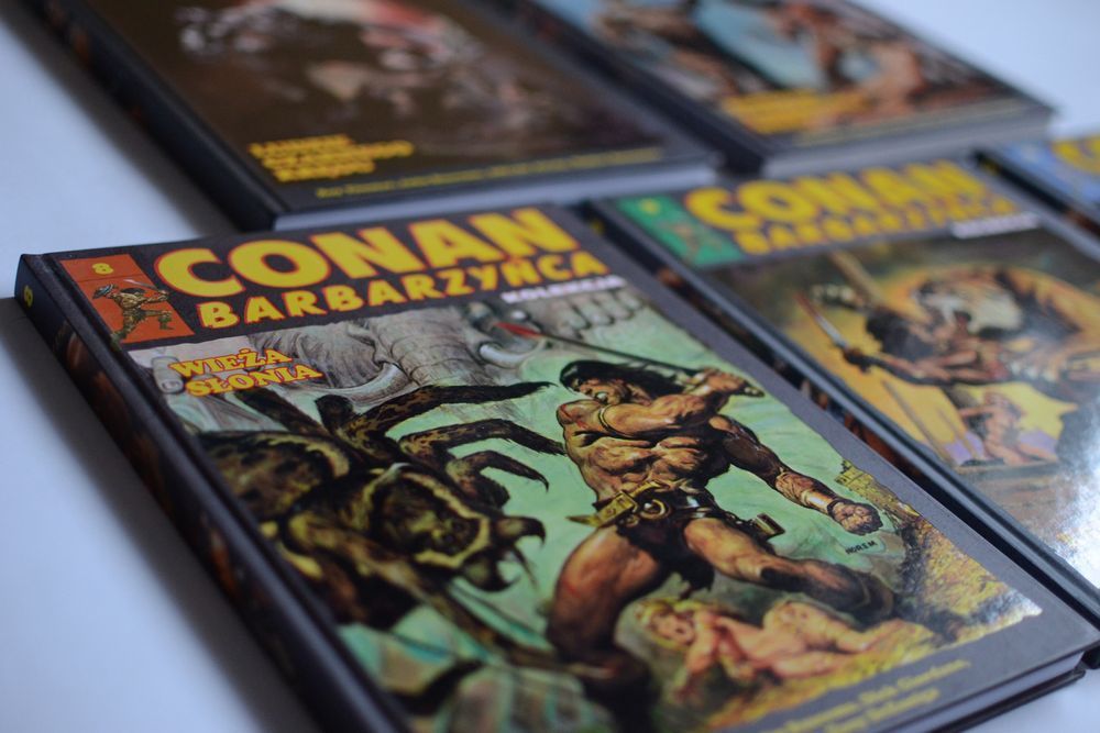 Conan Barbarzyńca Kolekcja Hachette zestaw pięciu tomów 6-10 komiksy