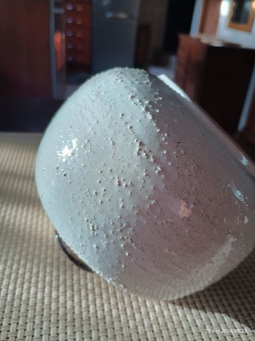 Stary ceramiczny wazon Strehla - lata 70