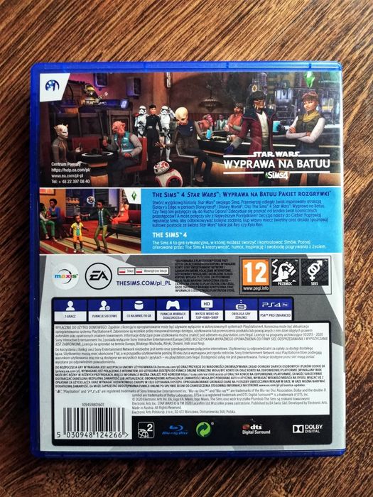 Gra SIMS 4 + Pakiet Star Wars (PL Dubbing) PS4