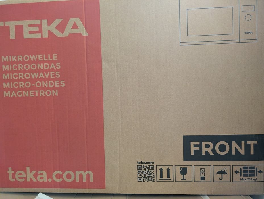 Micro-ondas Encastre Teka - Com Grill - 20L - Novo c/garantia