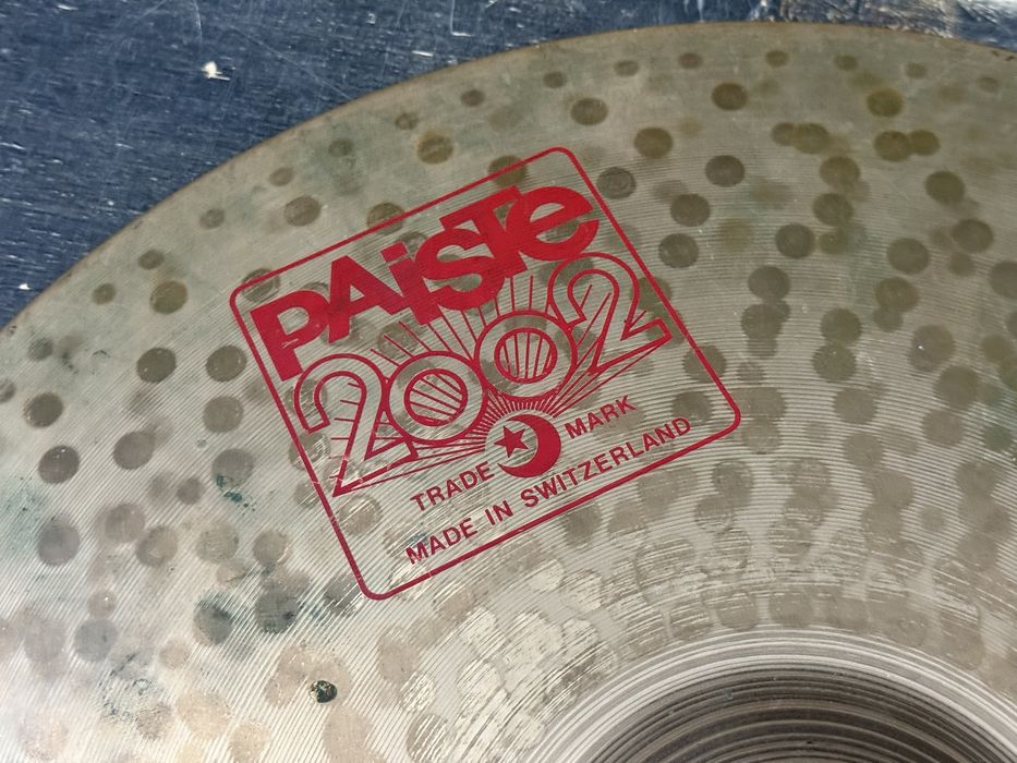 ++ PAISTE 2002 Rock Crash 17 - Talerz PERKUSJA ++