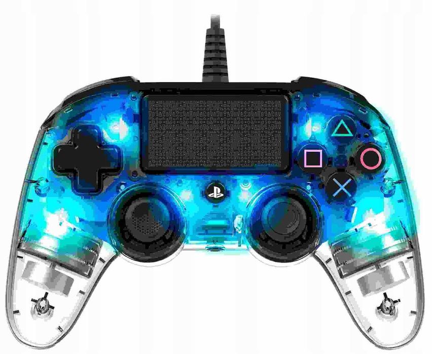 Pad przewodowy do PS4 Nacon niebieski USZKODZONY
