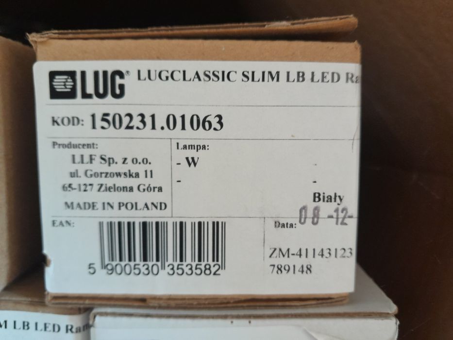 Ramka do montazu natynk 600 x 600 lugclassic slim lug 150231.01063