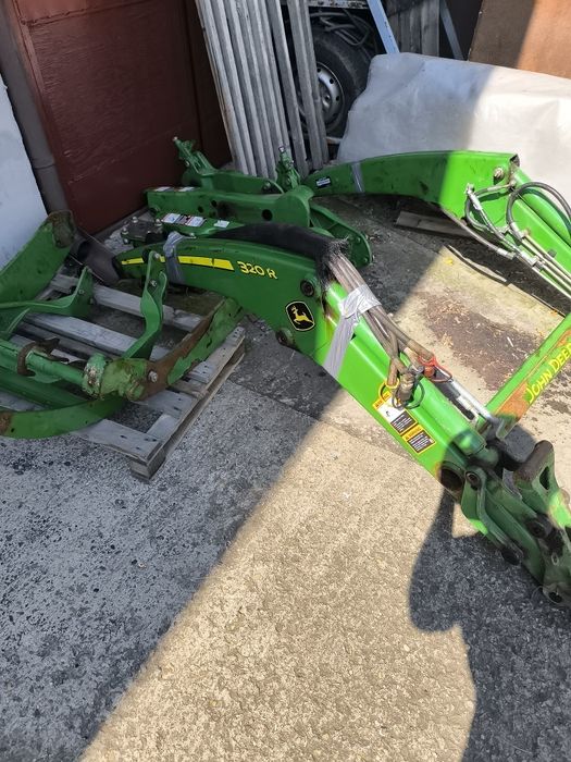John Deere 320R kompletny Tur, ładowacz jak na zdjeciu