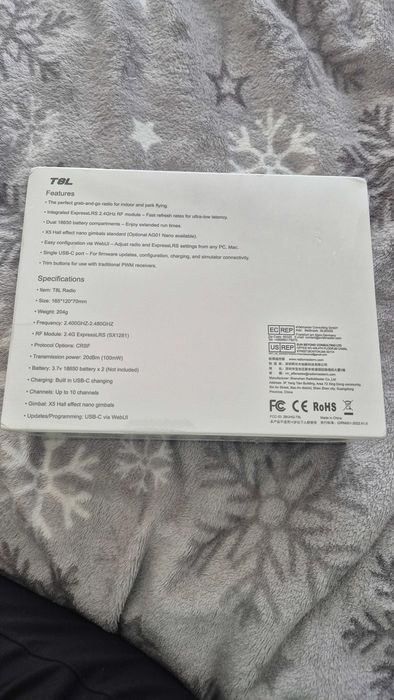 Radiomaster T8L ELRS Biały Nowy