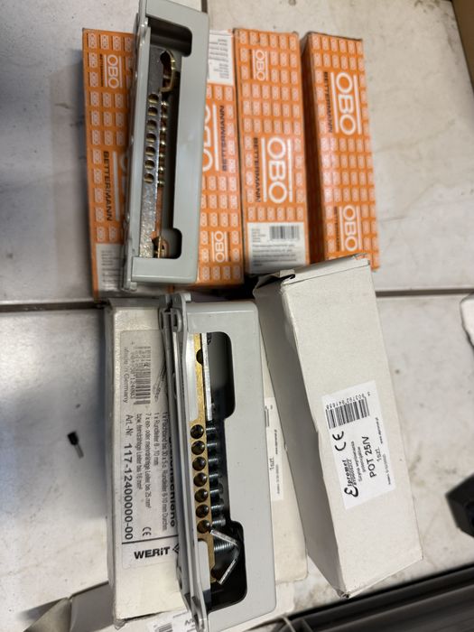 Szyna wyrównawcza PE