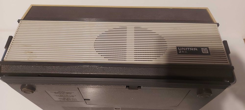 Magnetofon szpulowy ZK 120T, stara polska elektronika, pamiątka z PRLu