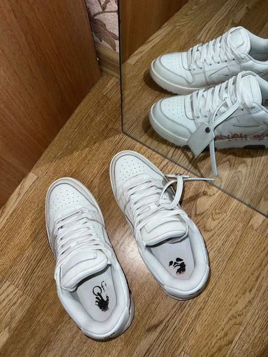 Off-White Out Of Office Out of Office Sneakers White Pink оф вайт пінк