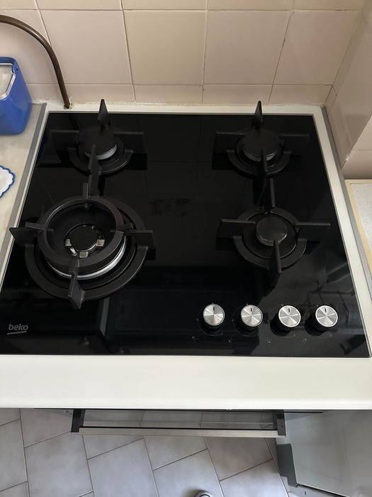 Placa vitro cerâmica gás natural ou garrafa