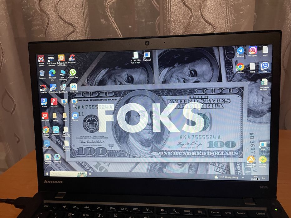 Lenovo Think pad T450s 12 ram i5