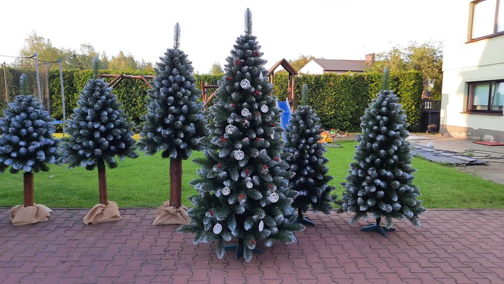 Choinka sztuczna 220cm sona śnieżna - bardzo gęsta Producent