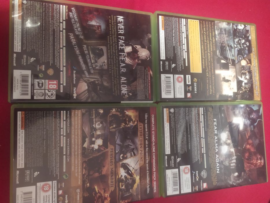 FEAR Xbox 360 4 gry