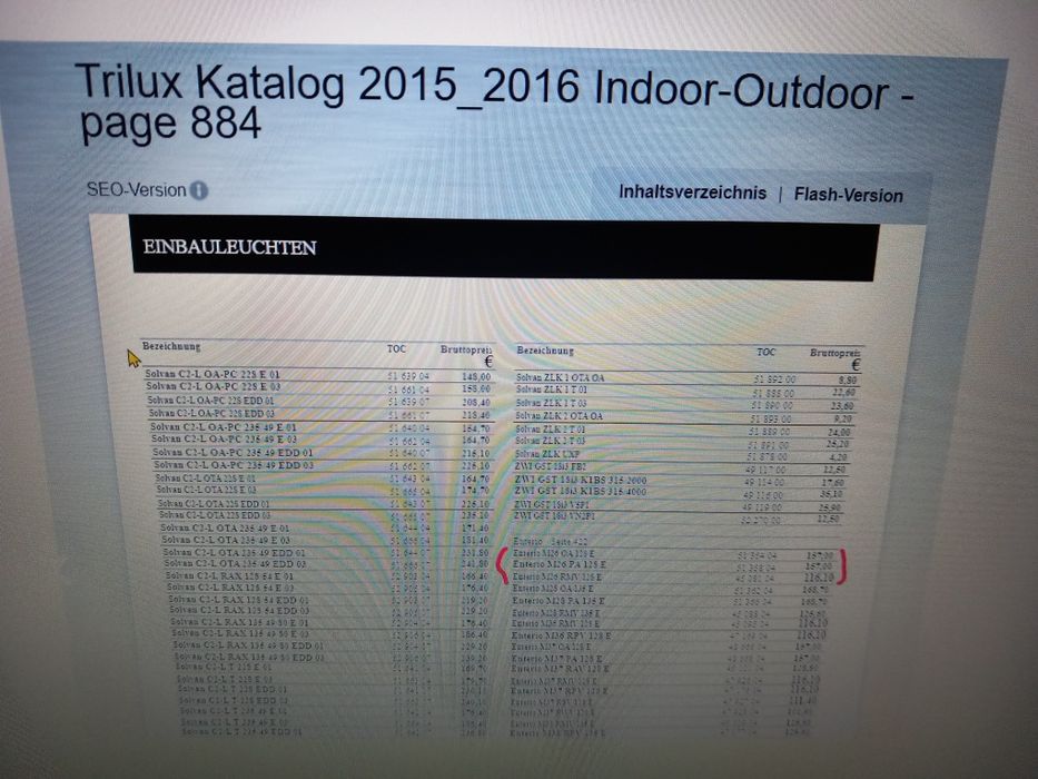 100 Interior Luminaires Trilux Enterio 128/54