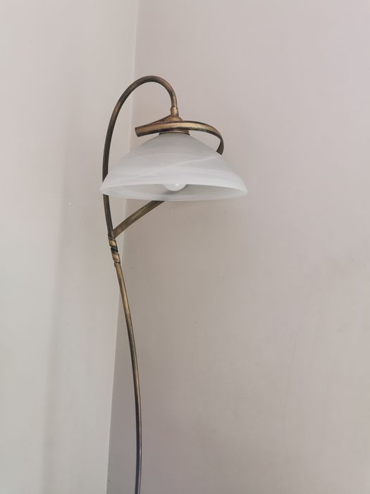 2 lampy wiszące retro stare złoto pięcioramienne