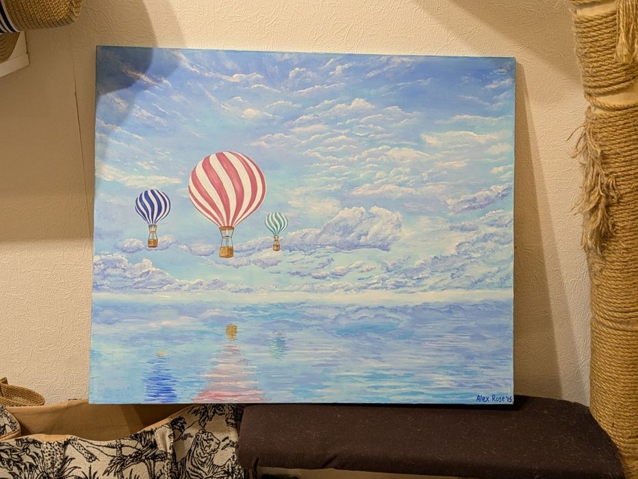 Картина, масло, холст на подрамнике