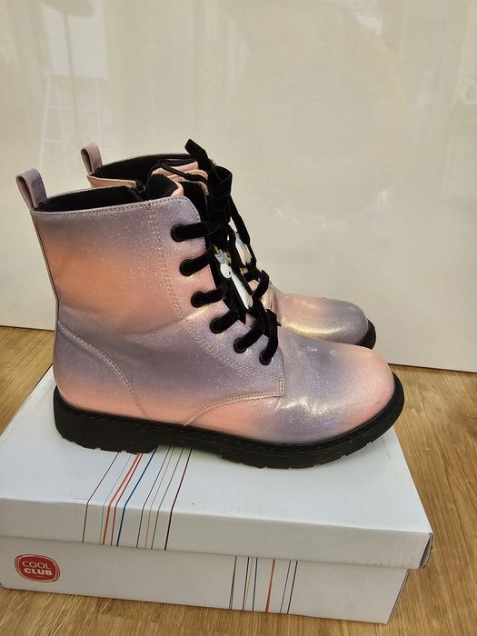Buty jesienne zimowe botki kozaki 35