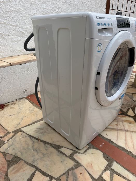 Máquina de Lavar e Secar Roupa Candy 8/5 kg 1400 rpm Wi-Fi (CSOW 4855TWE/1-S)