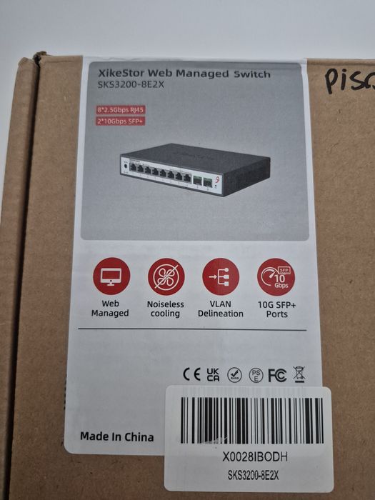 Switch XikeStor Web Menaged Świtach SKS3200-8E2X przełącznik