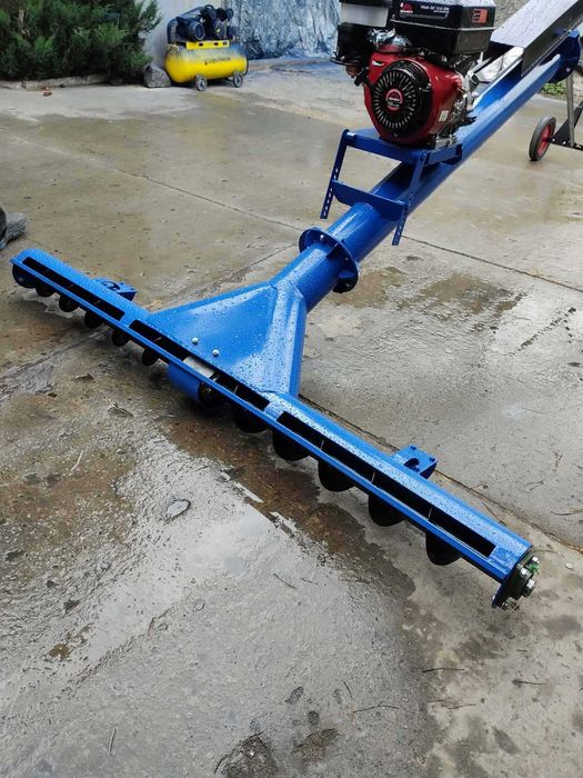 Шнековый погрузчик. Наватажувач, конвеєр, шнек 133 мм з протруювачем