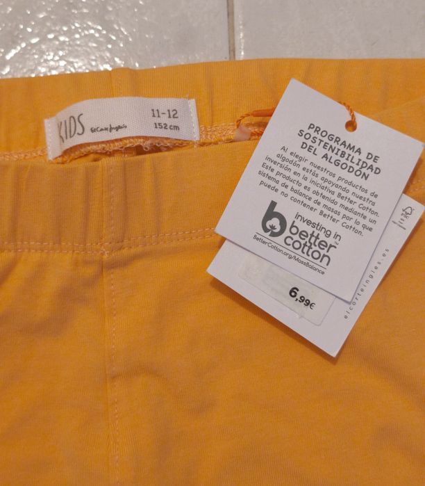Calças Laranja Novas da Kids