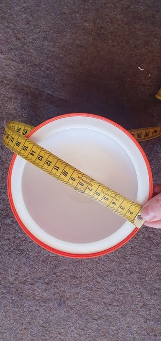 Italian cooler apple-shapped ice cube 70's, włoski pojemnik na lód