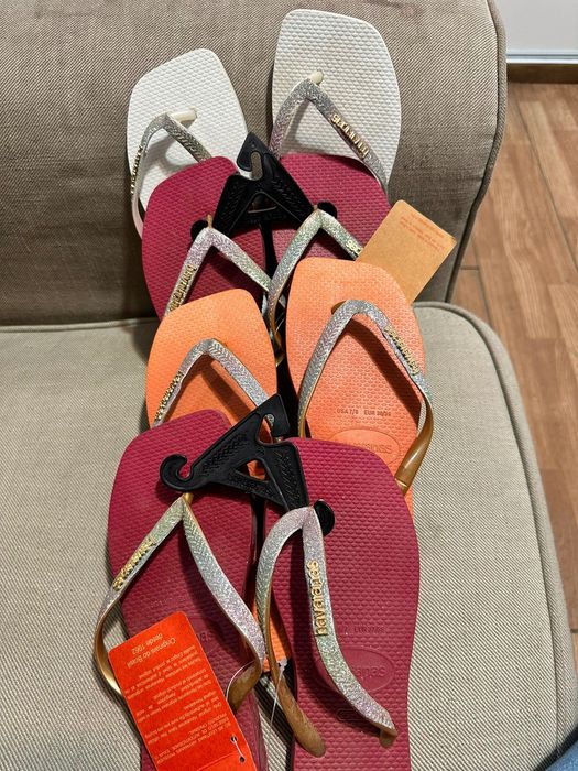 Chinelas havaianas para revenda 8€ a par também é possível vender a unidade a 10€