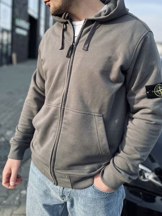 Zip hoodie stone island