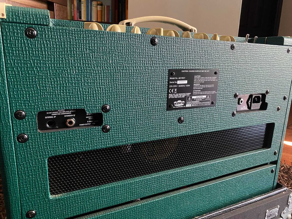 Amplificador VOX AC15 C1 British Racing Green - Edição Limitada