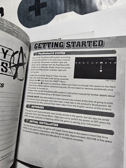 Anarchy Reigns Ps3 Playstation 3 Komplet 3xA BDB
