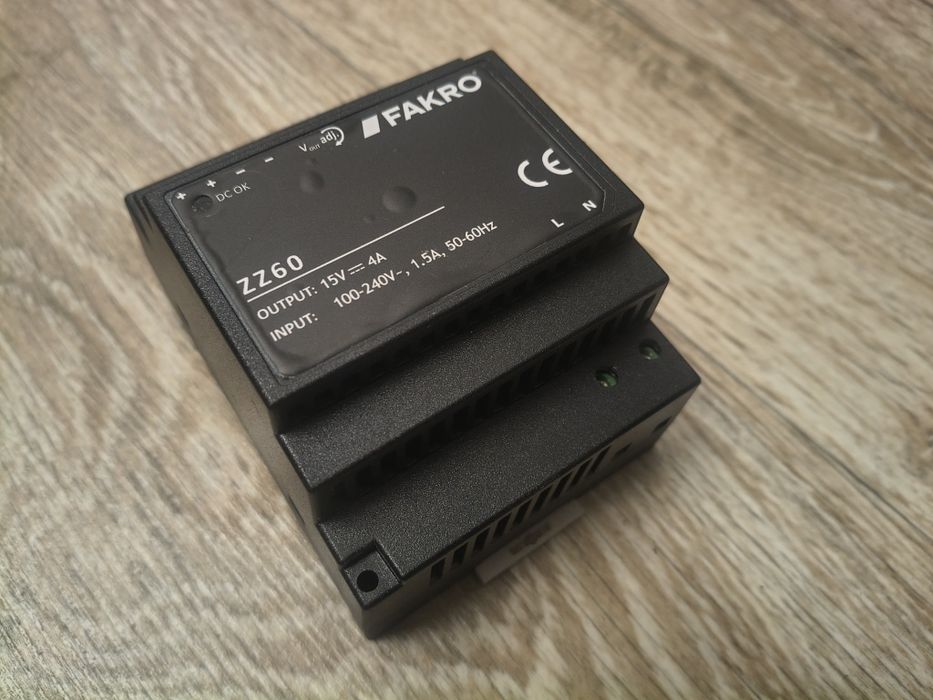 Fakro zz60 zasilacz 15v