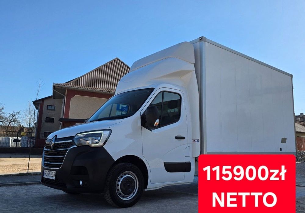 Renault Master  Kontener/8 palet/Gwarancja/Salon PL/Serwisowany/Bezwypadkowy