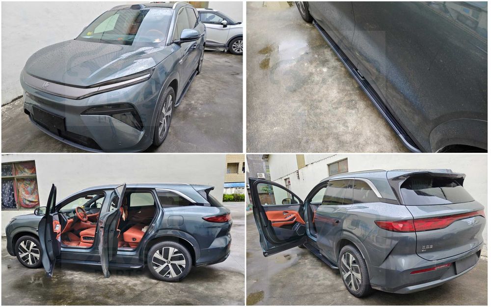 Бокові підніжки ( пороги) BYD Tang L подножки Танг Л