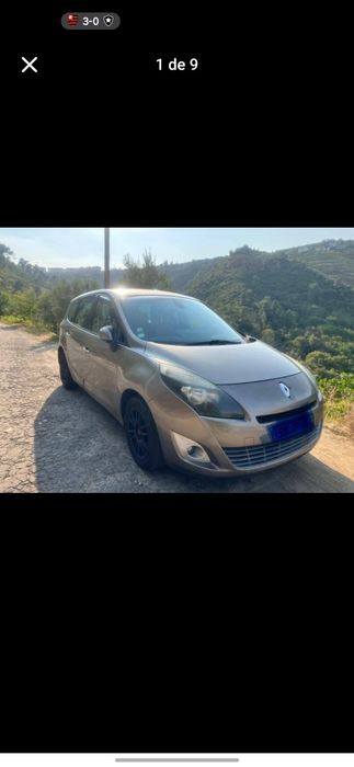 Renault scenic avariada