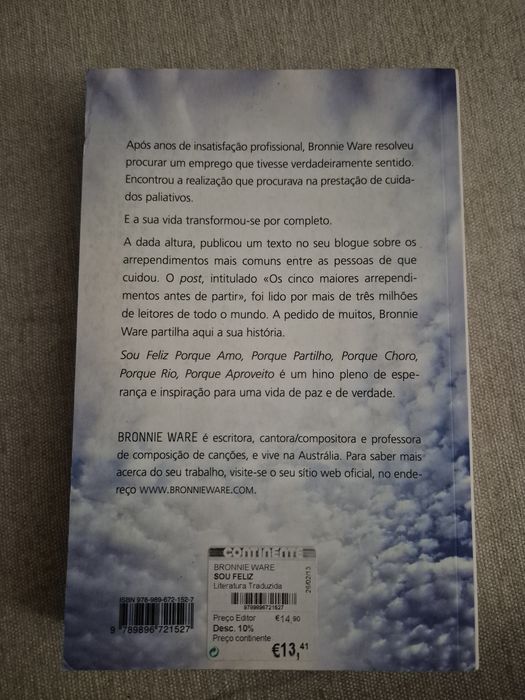 Livro: Sou feliz