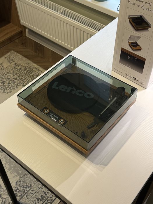 Lenco LS-10 WD V2 новий вініловий програвач з динаміками