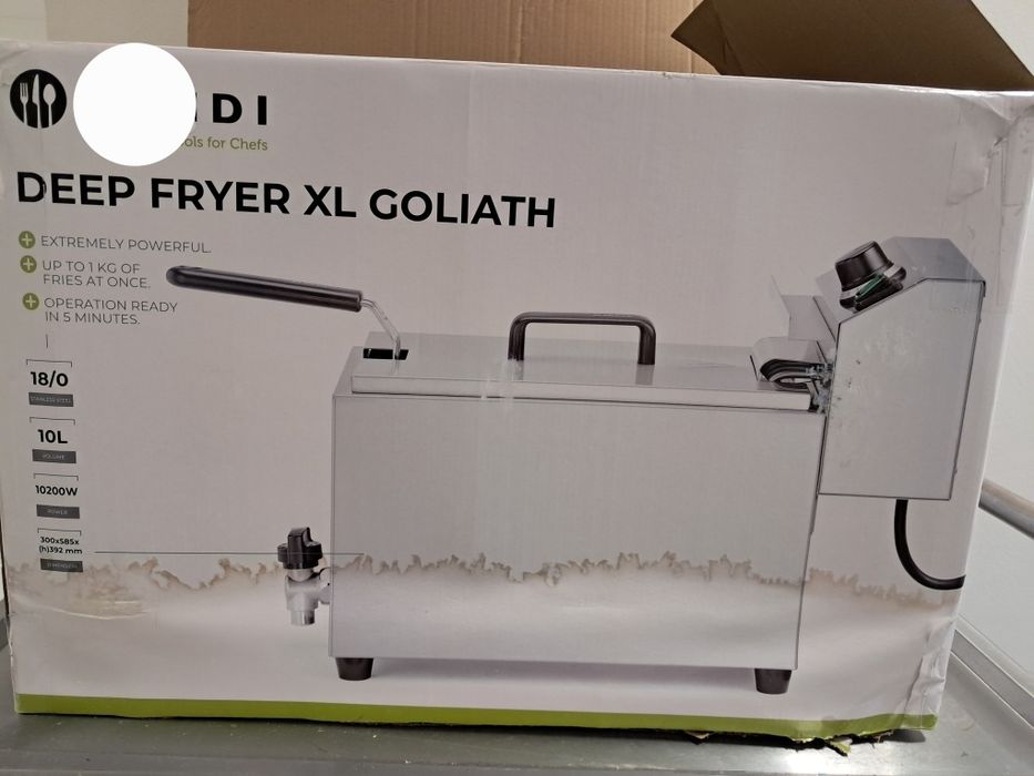 Profesjonalna frytkownica Hendi XL nowa