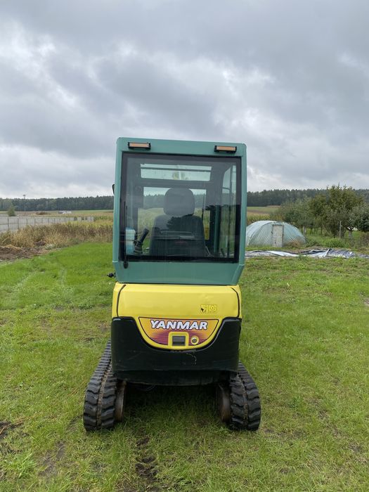 Wynajem minikoparki bez operatora Yanmar Sv17 Ex 3 łyzki