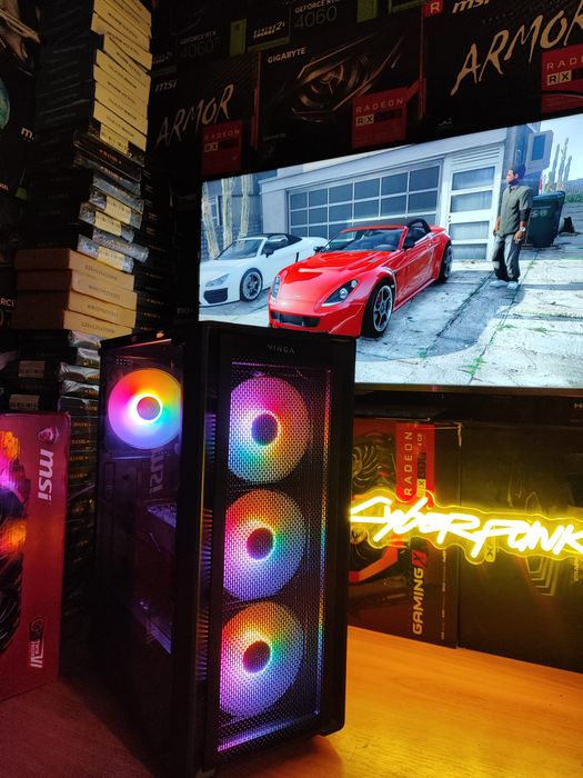 Видеокарта 8 гб.Игровой системный блок,пк,компьютер,CS,Gta,WoT,RDR2