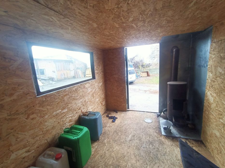 Утеплений вагончик, будка