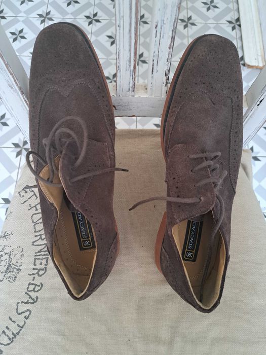 Buty meskie braz zamsz Stacey Adams 43