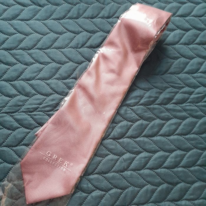 Krawat męski nowy szeroki