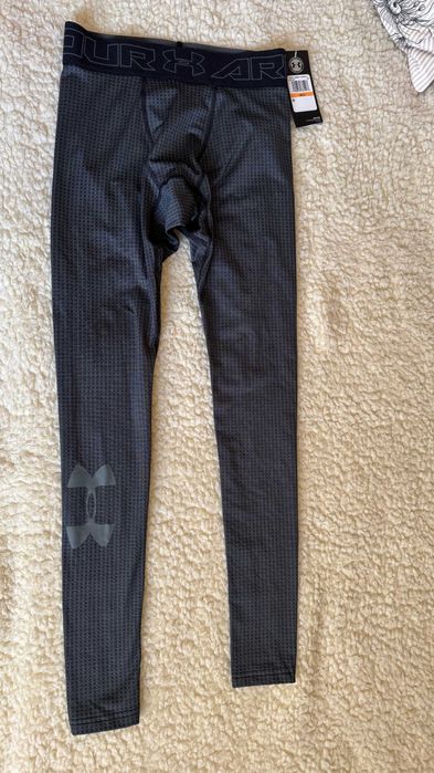 Męskie legginsy sportowe kompresyjne Under Armour, r. SM, nowe z metką