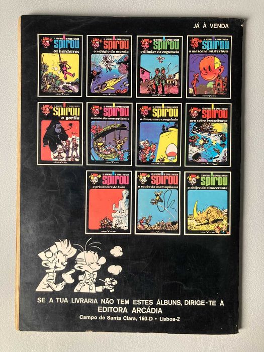 [BD] As Aventuras de Spirou e Fantásio: Os Piratas do Silêncio