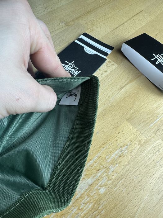 Portfel Stussy y2k zielony