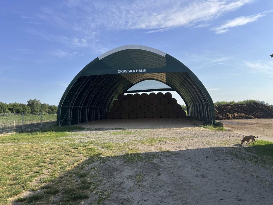 Hala Łukowa, Hala namiotowa Używana, Drugi Gatunek 13M szer. x 15m dł